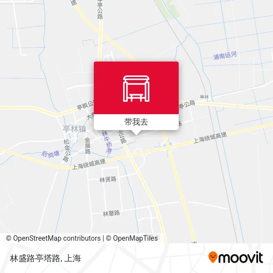 林盛路亭塔路地图