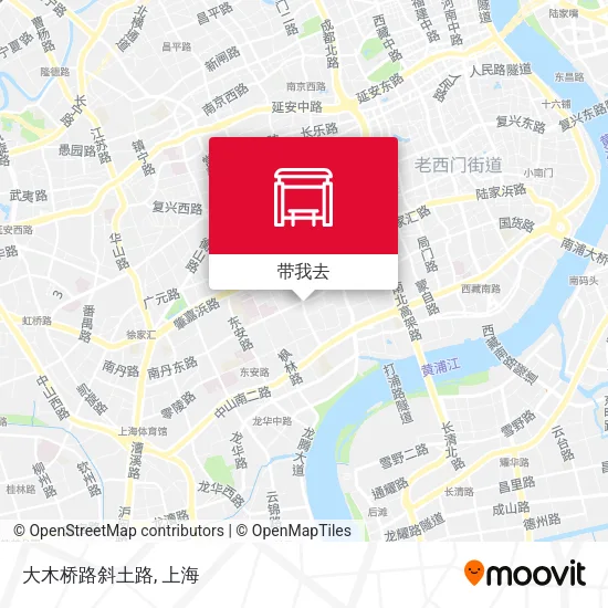 大木桥路斜土路地图
