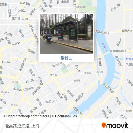 隆昌路控江路地图