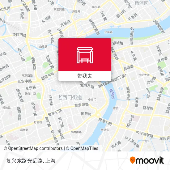 复兴东路光启路地图