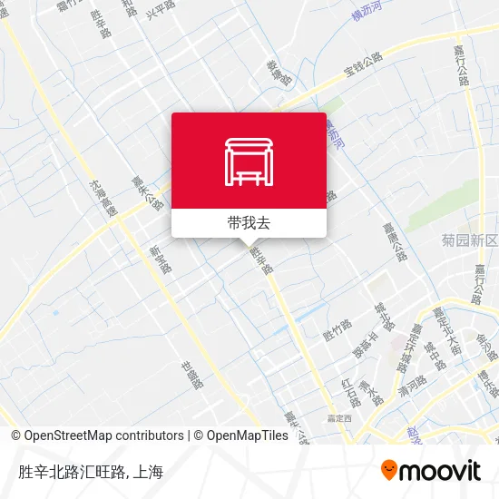 胜辛北路汇旺路地图