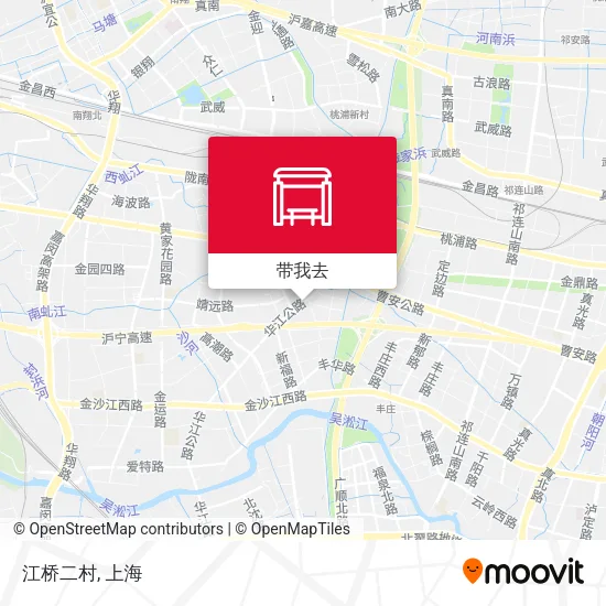 江桥二村地图