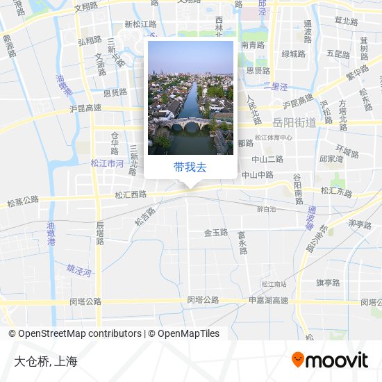 大仓桥地图