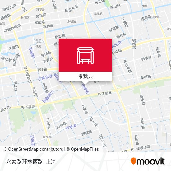 永泰路环林西路地图