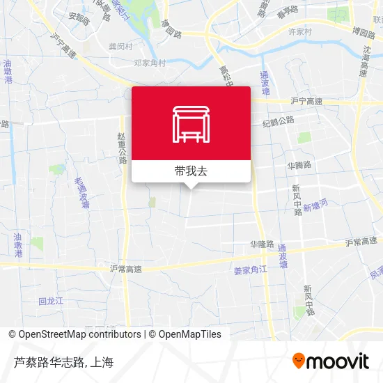 芦蔡路华志路地图