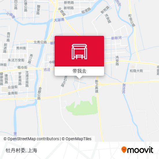牡丹村委地图