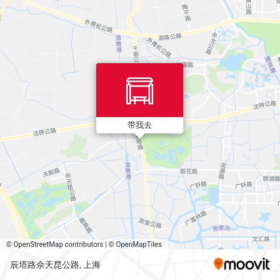 辰塔路佘天昆公路地图
