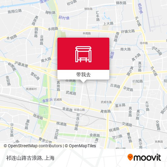祁连山路古浪路地图
