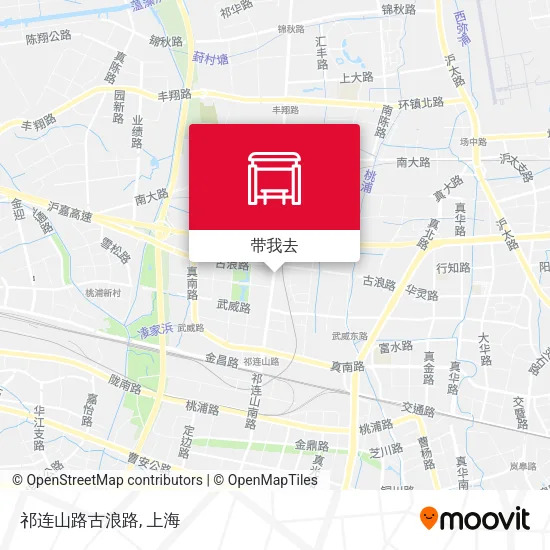 祁连山路古浪路地图