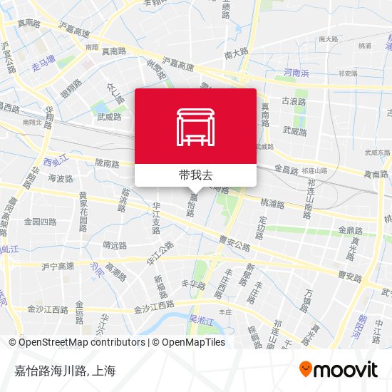 嘉怡路海川路地图