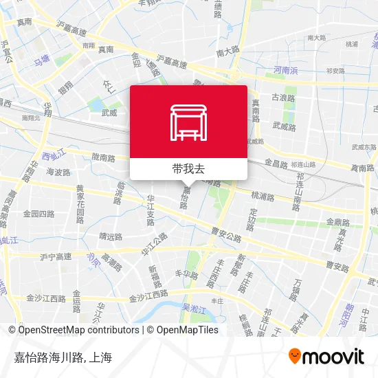 嘉怡路海川路地图