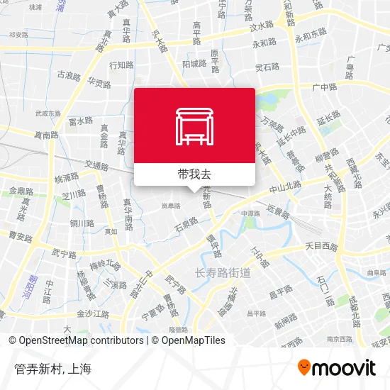 管弄新村地图