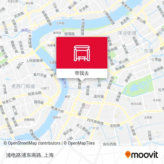 浦电路浦东南路地图