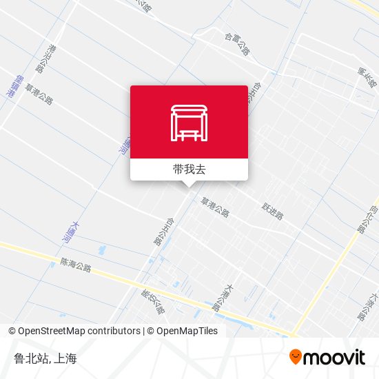 鲁北站地图