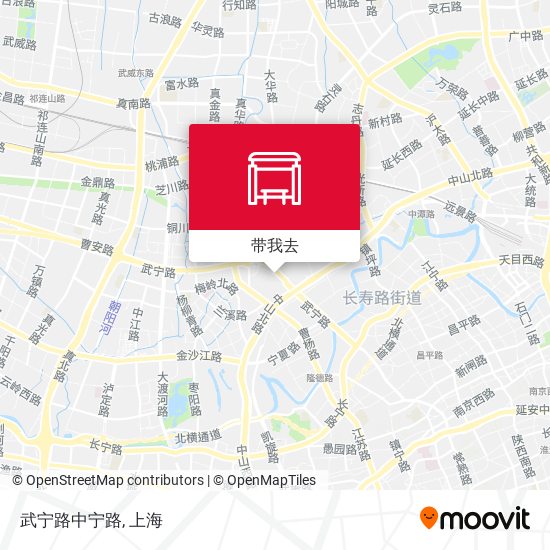 武宁路中宁路地图