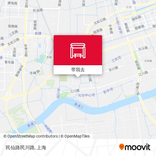 民仙路民川路地图