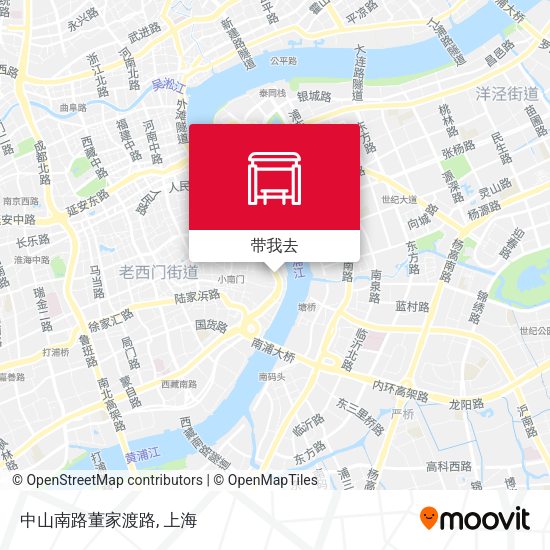 中山南路董家渡路地图