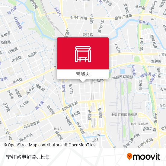 宁虹路申虹路地图