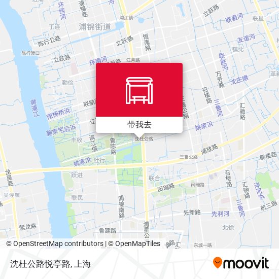 沈杜公路悦亭路地图