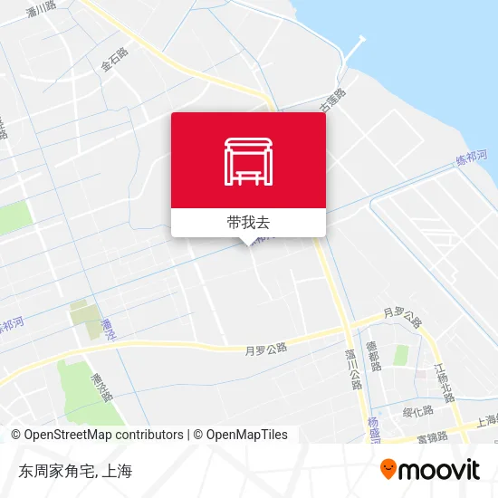 东周家角宅地图