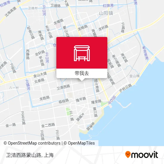 卫清西路蒙山路地图