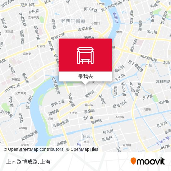 上南路博成路地图