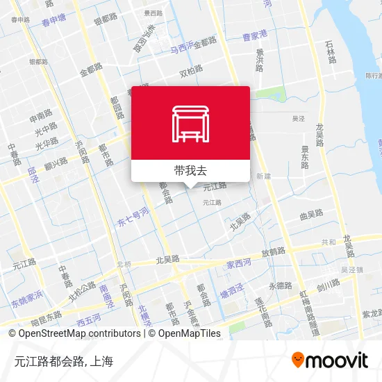 元江路都会路地图