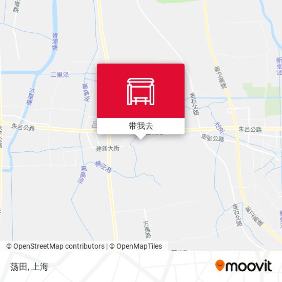 荡田地图
