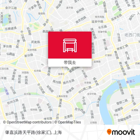 肇嘉浜路天平路(徐家汇)地图