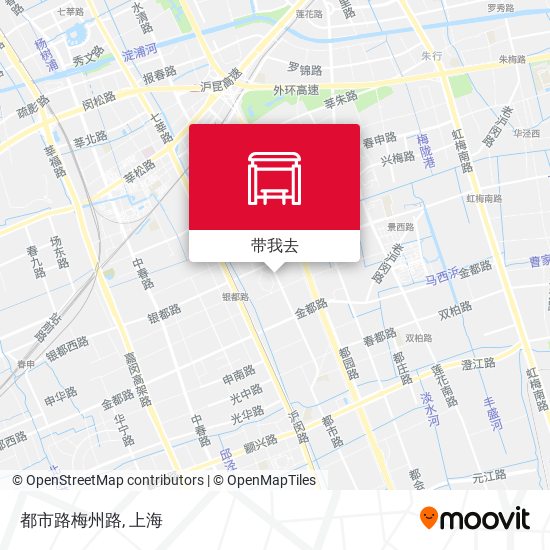 都市路梅州路地图