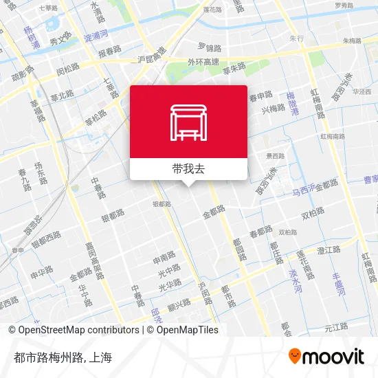 都市路梅州路地图