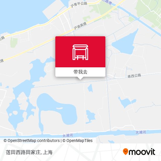 莲田西路田家庄地图
