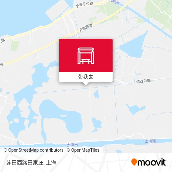 莲田西路田家庄地图
