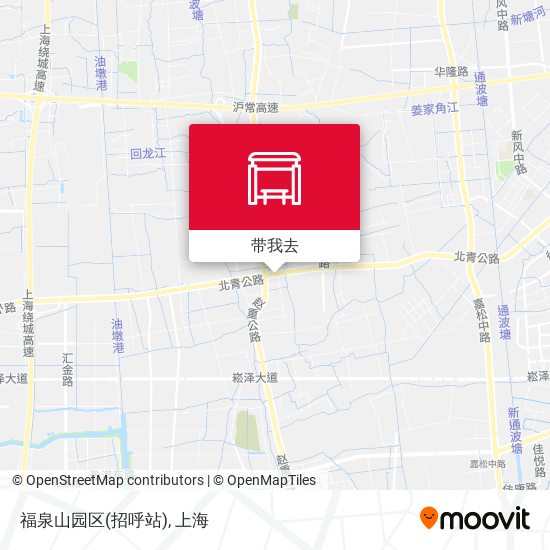 福泉山园区(招呼站)地图