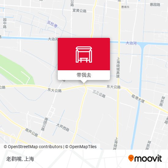 老鹳嘴地图