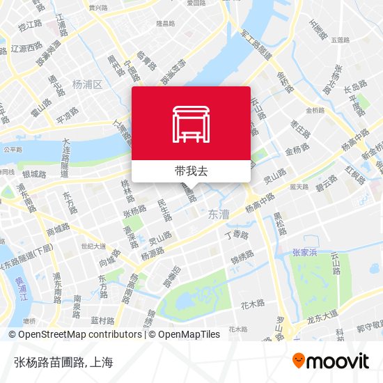 张杨路苗圃路地图