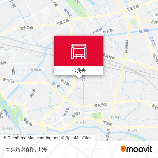 春归路谢春路地图