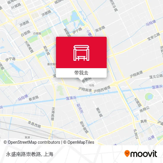 永盛南路崇教路地图
