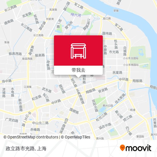 政立路市光路地图