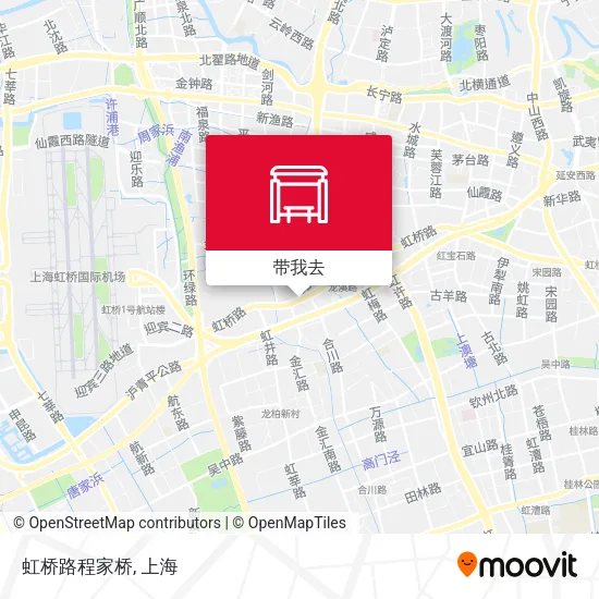 虹桥路程家桥地图