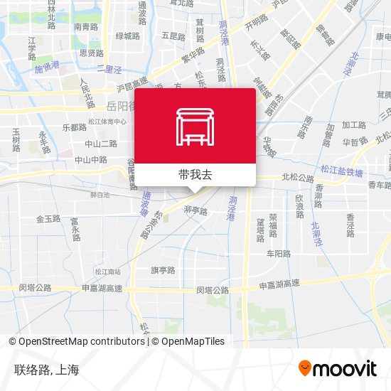 联络路地图