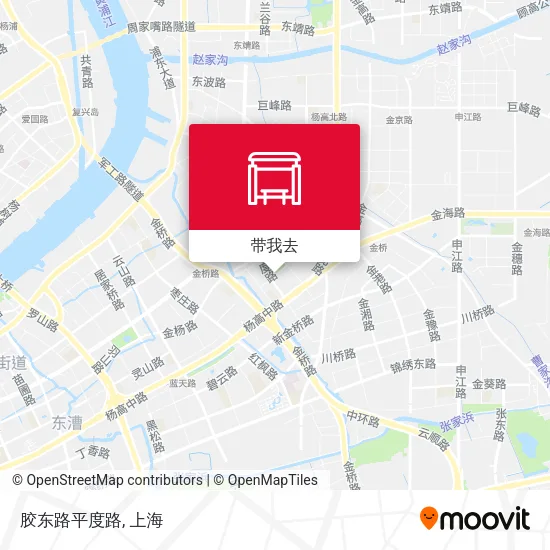 胶东路平度路地图