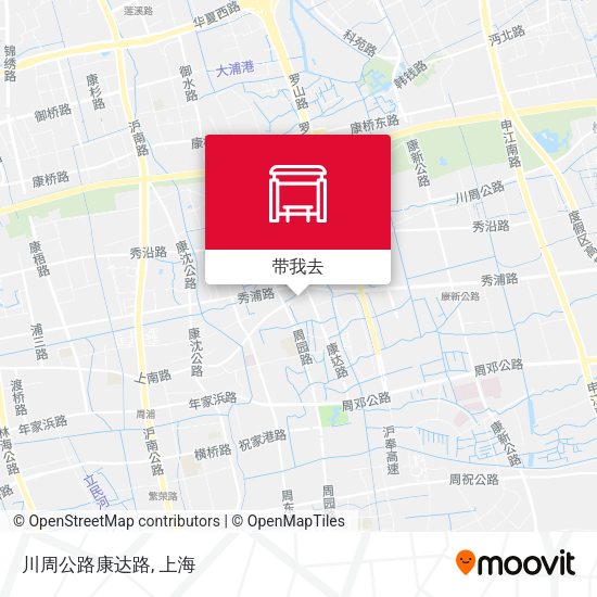 川周公路康达路地图