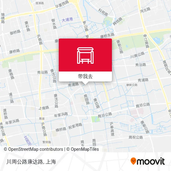 川周公路康达路地图