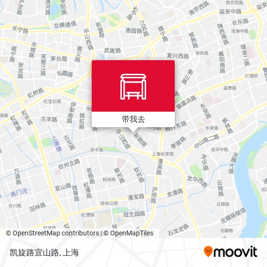 凯旋路宜山路地图