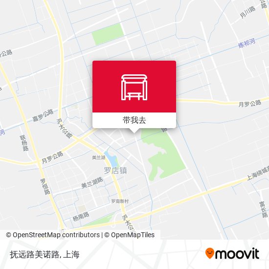 抚远路美诺路地图