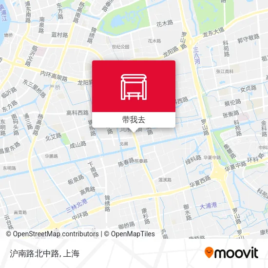 沪南路北中路地图