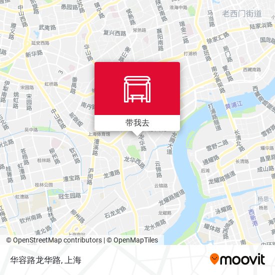 华容路龙华路地图