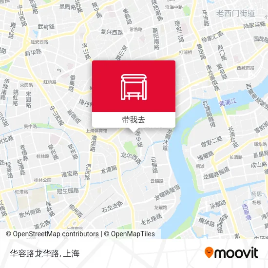 华容路龙华路地图