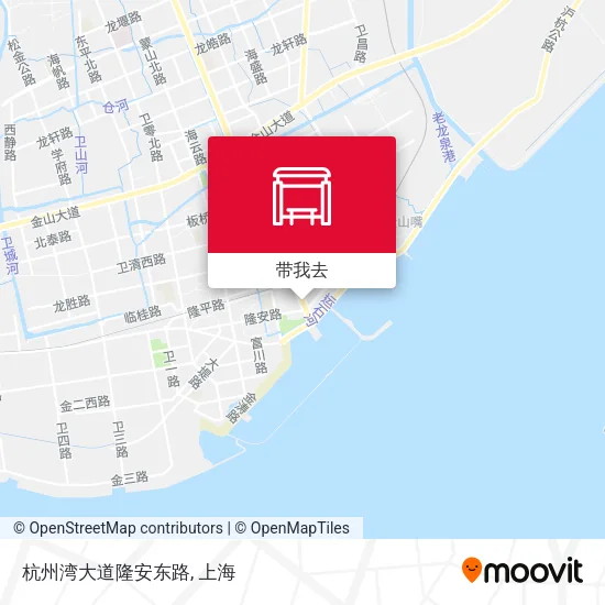 杭州湾大道隆安东路地图